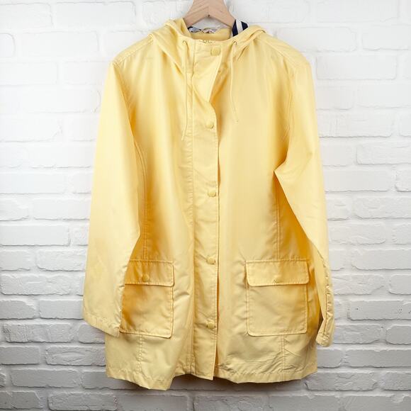 St. John's Bay Water Resistant Lightweight Anorak Yellow Jacket XXL - Picture 1 of 11